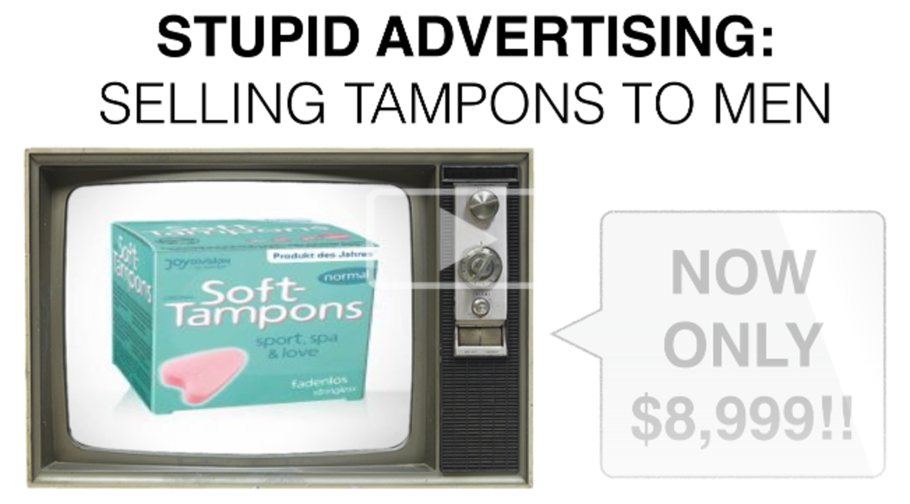 Selling Tampons To Men Tristan Weatherburn