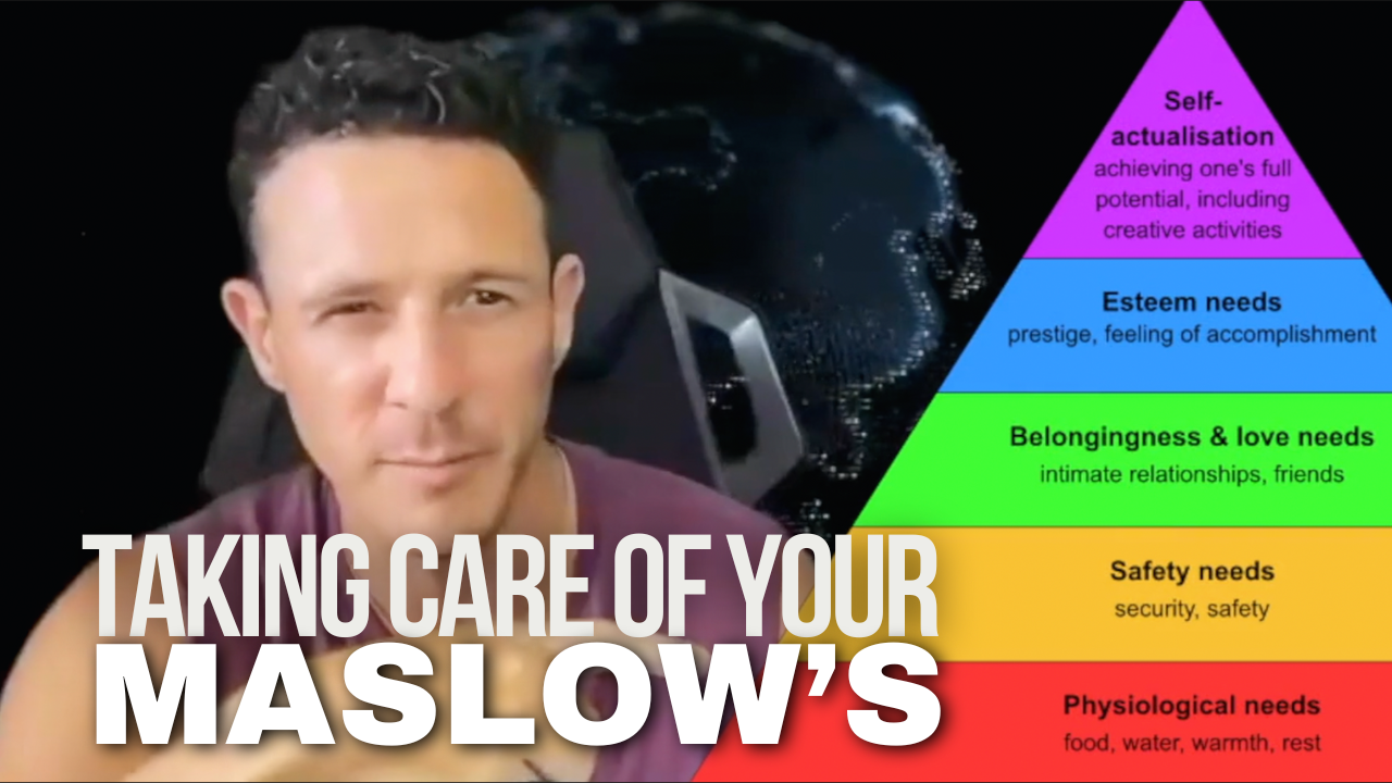 VIDEO: Taking care of your Maslow’s